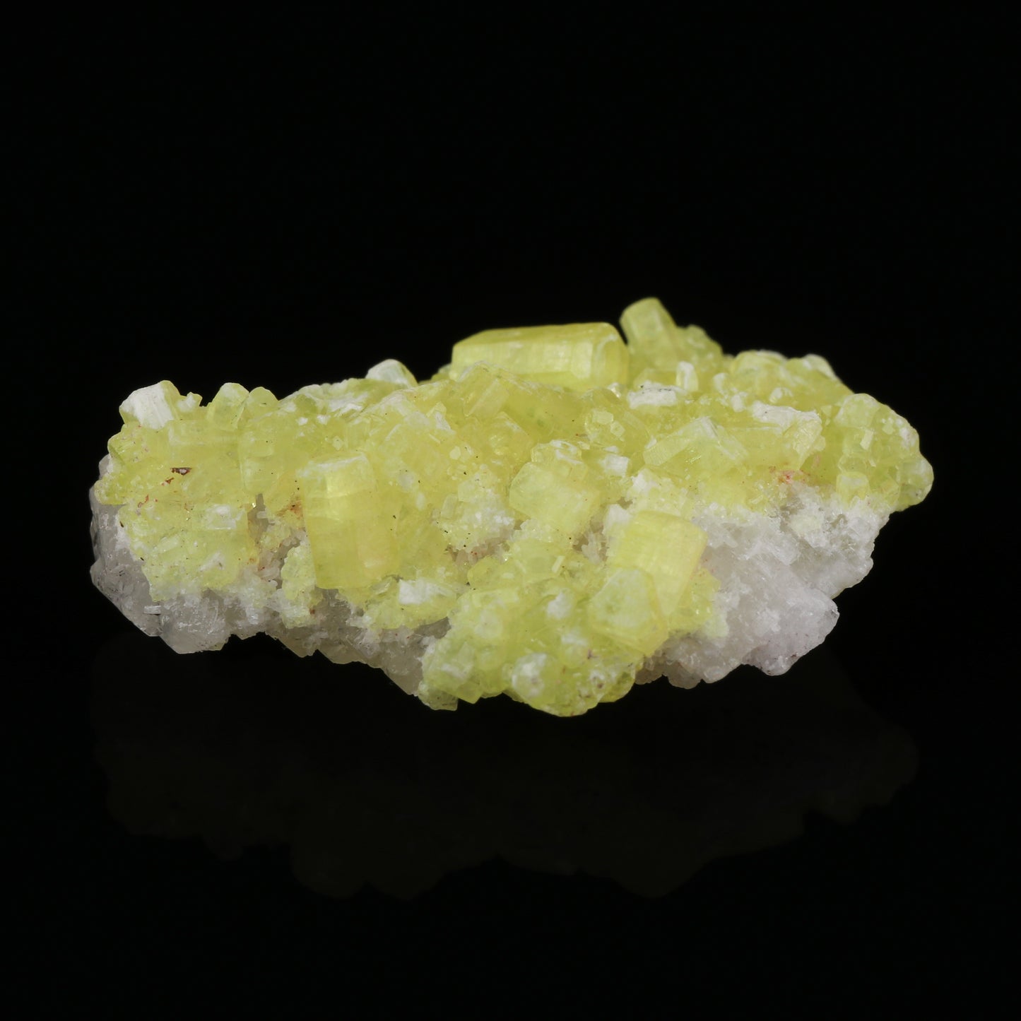 Ettringite on Calcite