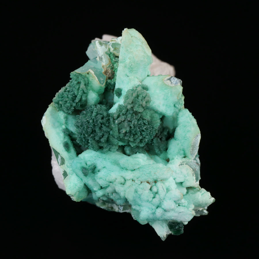 Quartz & Chrysocolla with Malachite