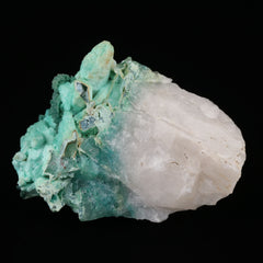 Quartz & Chrysocolla with Malachite