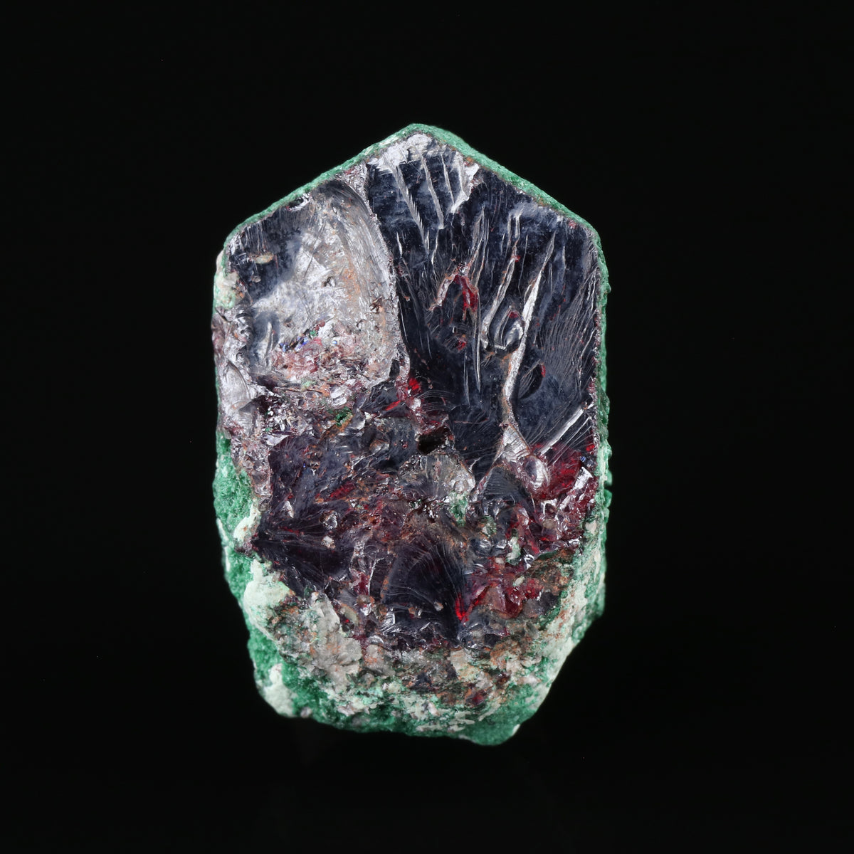 Malachite on Cuprite