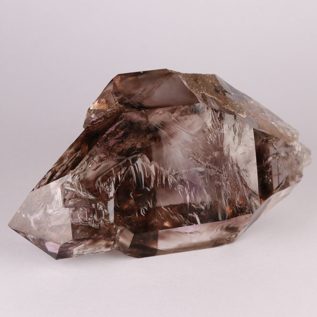 Smoky Amethyst Quartz (Gas Bubble)