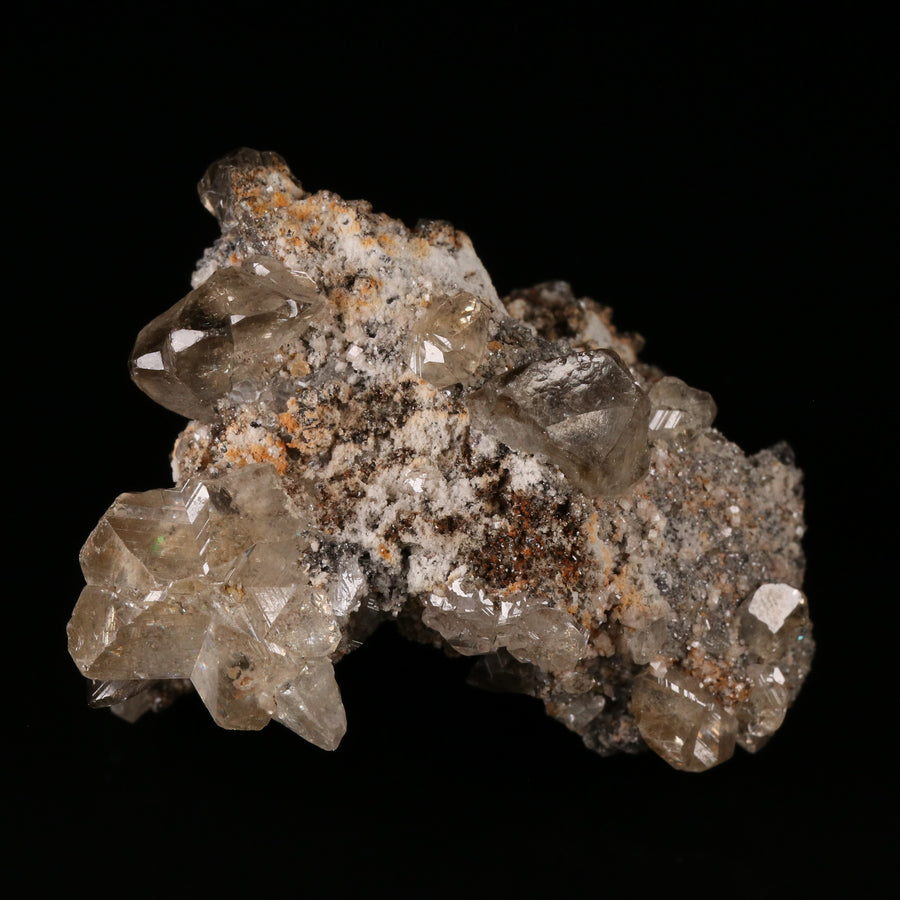 Cerussite & Dolomite on Matrix