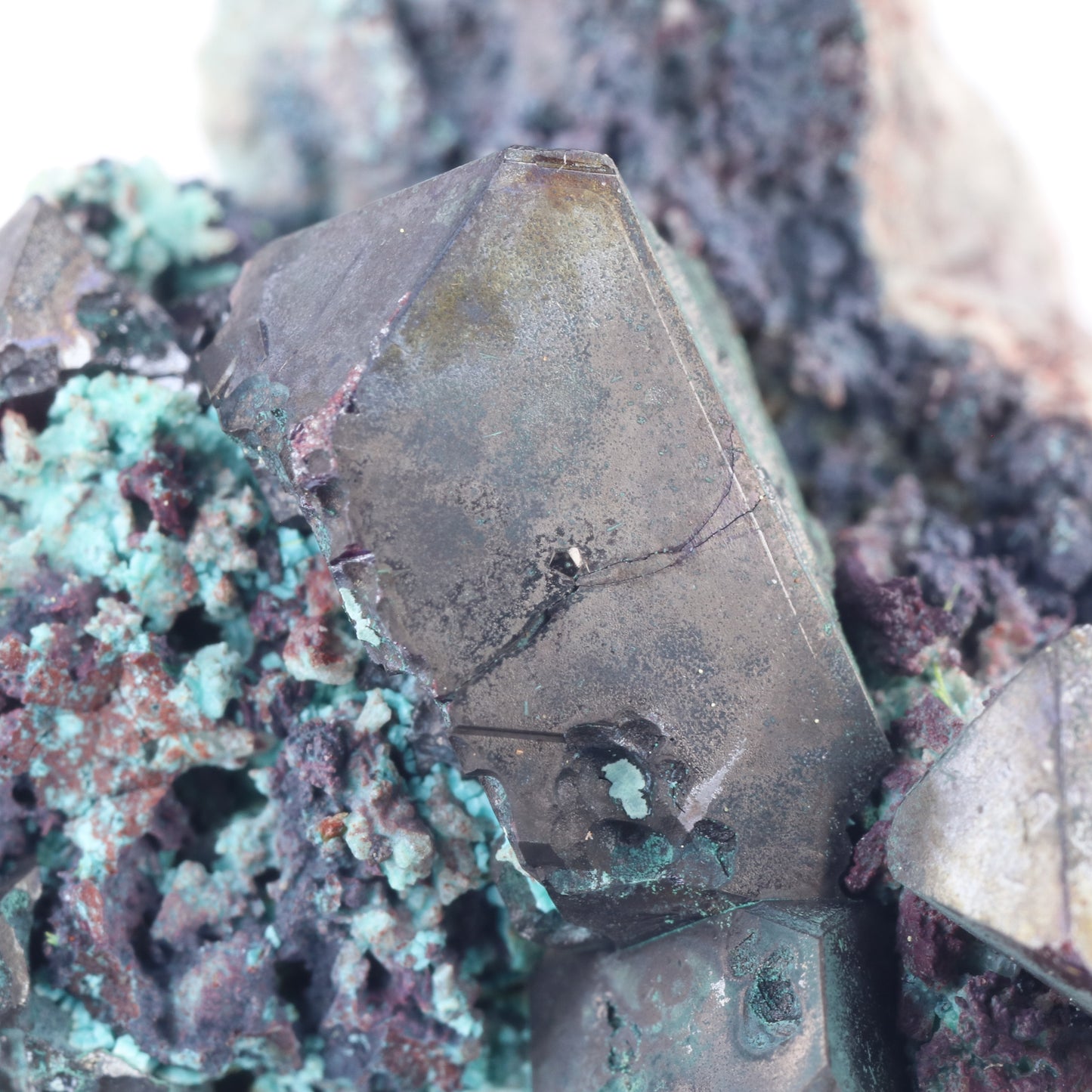 Chrysocolla & Cuprite