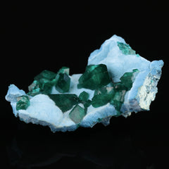 Dioptase on Shattuckite