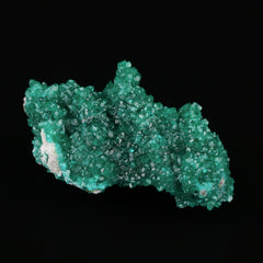 Dioptase on Calcite