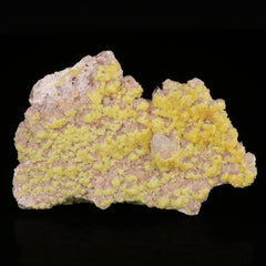 Ettringite on Calcite on Brucite
