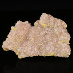 Ettringite on Calcite on Brucite