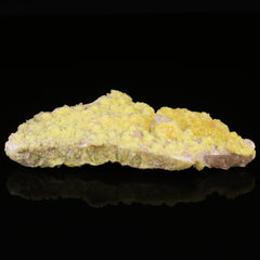 Ettringite on Calcite on Brucite