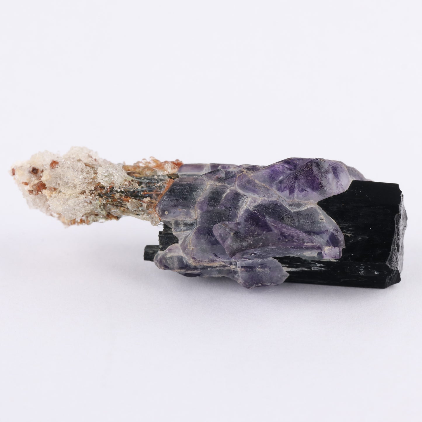 Fluorite & Opal-AN on Foitite