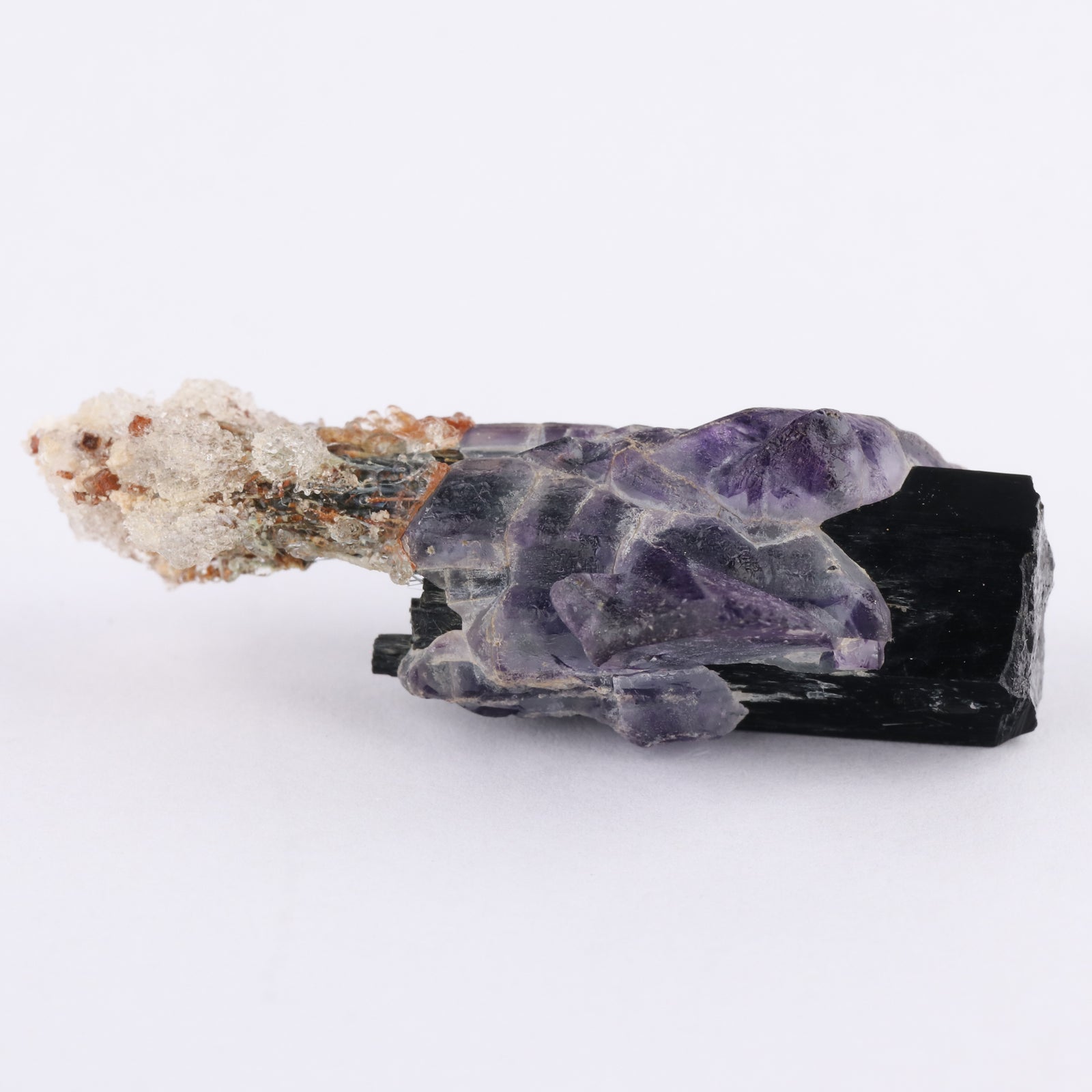 Fluorite & Opal-AN on Foitite
