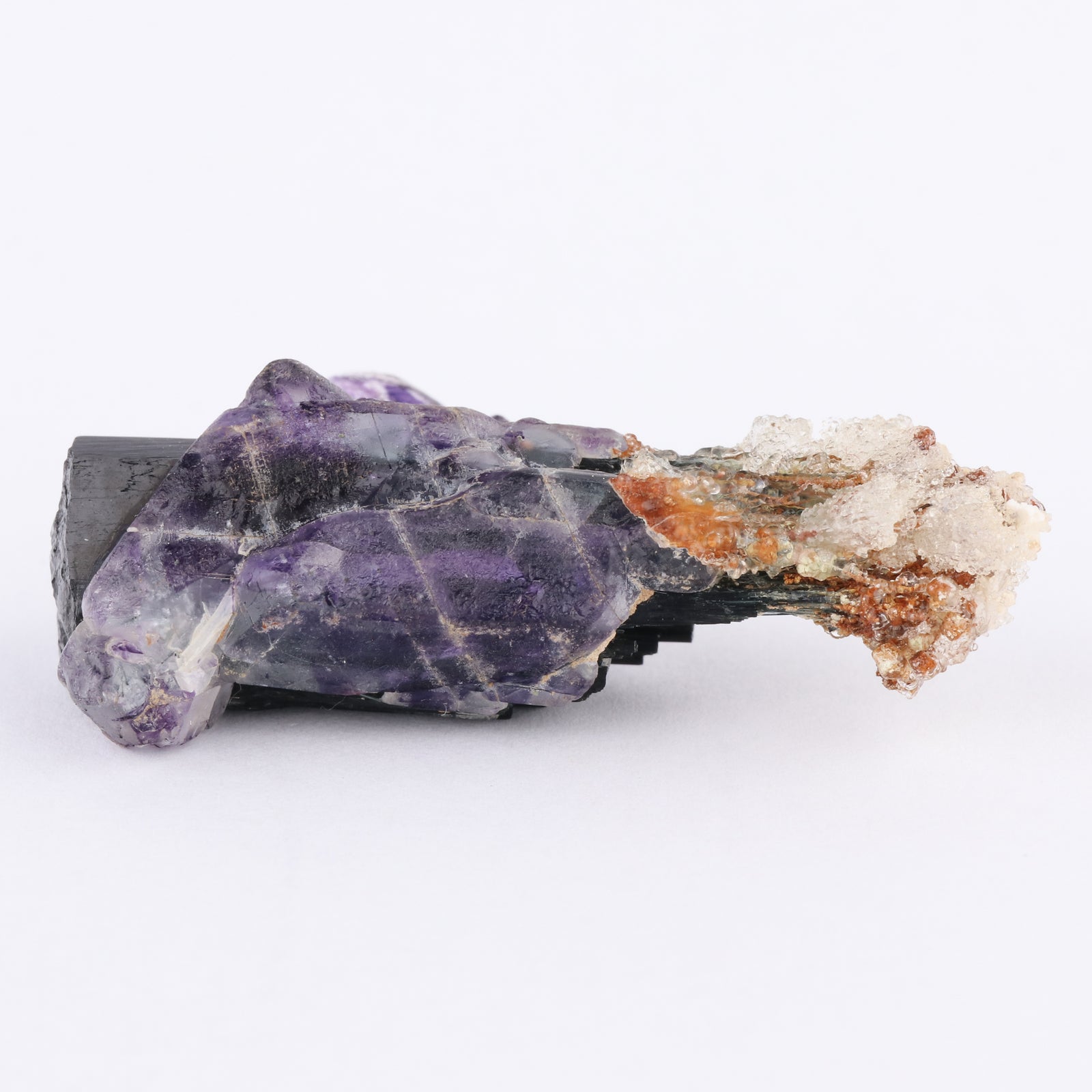 Fluorite & Opal-AN on Foitite