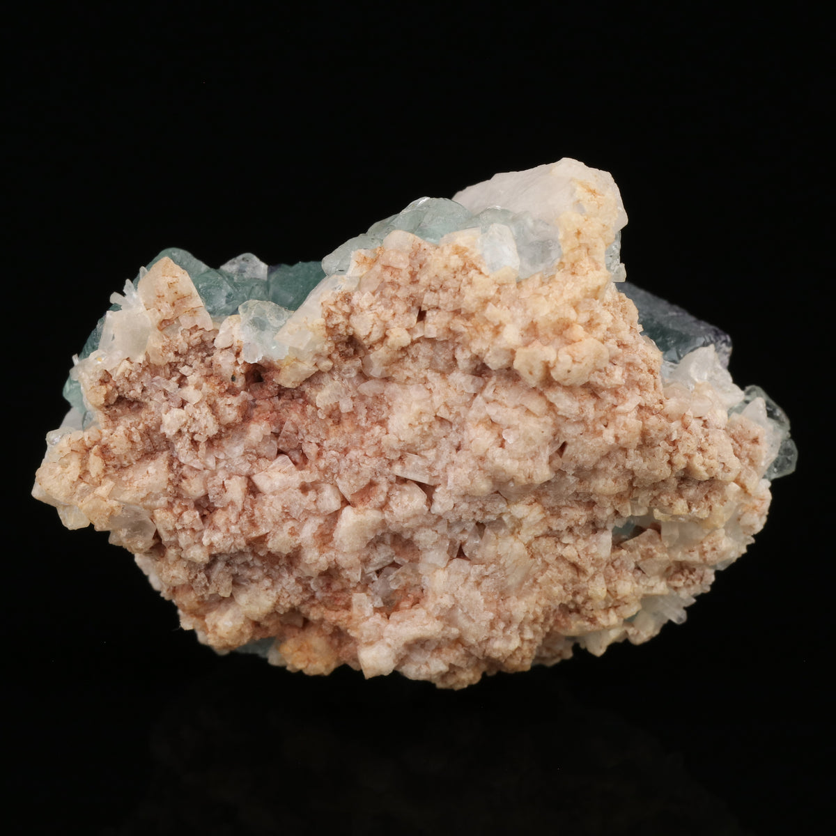 Fluorite on Quartz