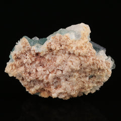 Fluorite on Quartz