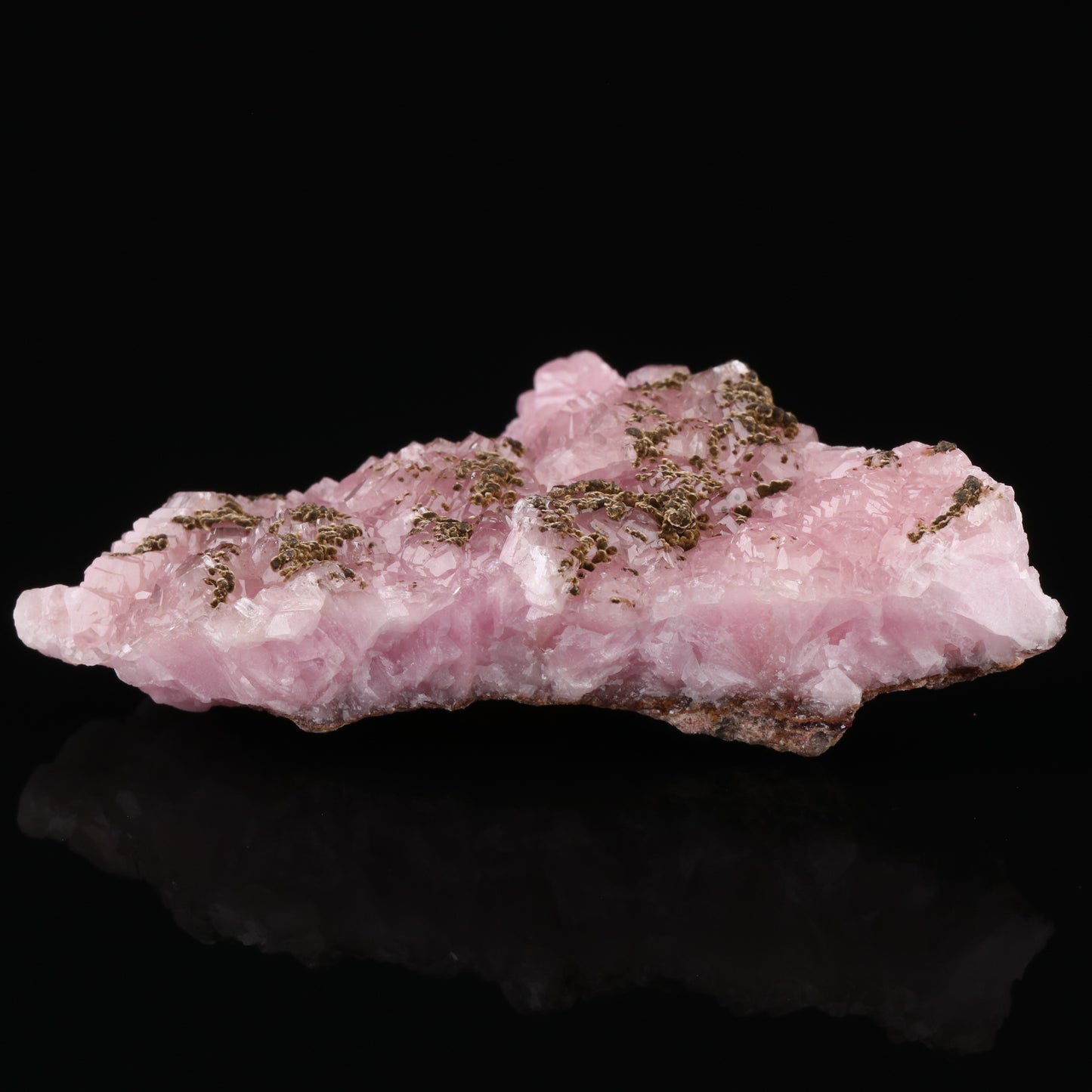 Kolwezite on Cobaltoan Calcite