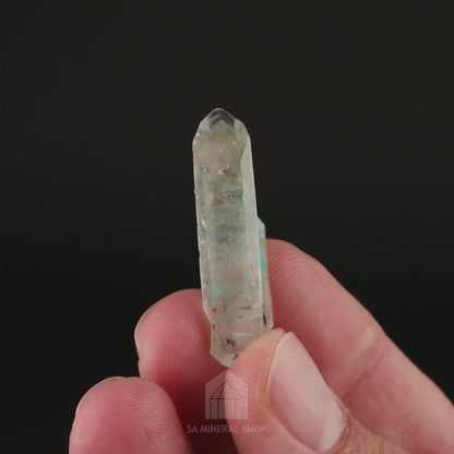 Ajoite & Native Copper in Quartz — video 1