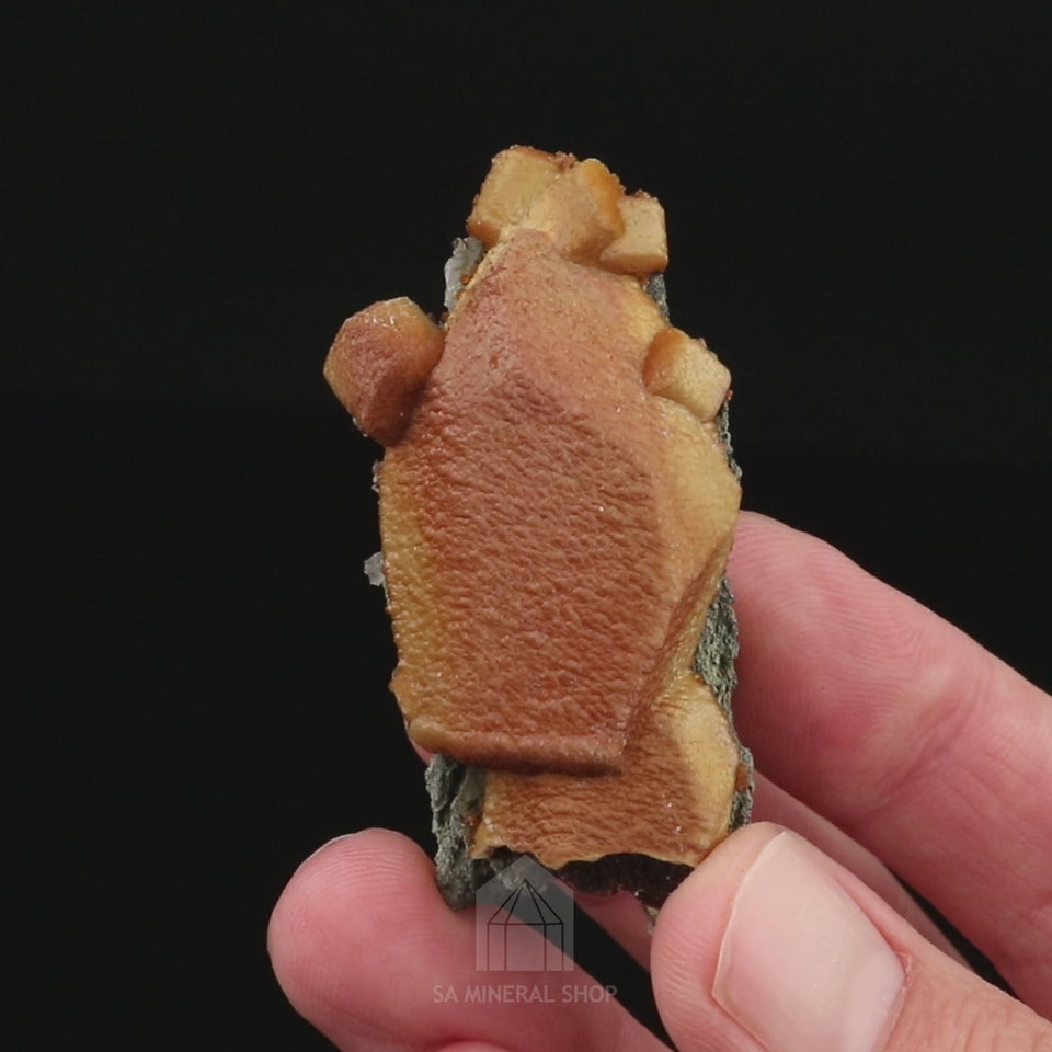 Siderite/Sphalerite Ps. after Calcite - video 1