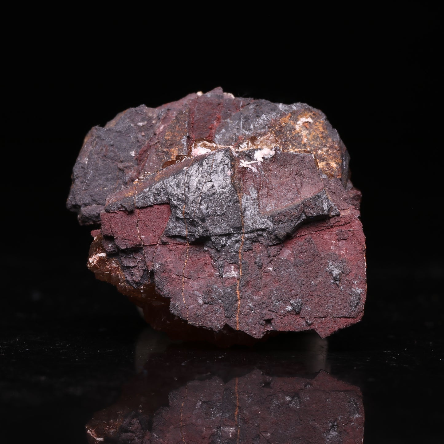 Olmiite on Matrix, N'Chwaning II, Kalahari Manganese Field, Northern Cape, South Africa