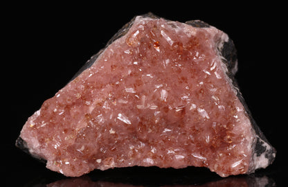 Shigaite on Rhodochrosite Needles On Matrix